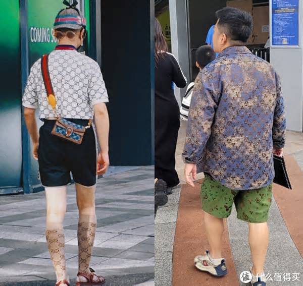 男人老了后,上衣尽量不要穿LV、Gucci,油腻土气还被人说是假货