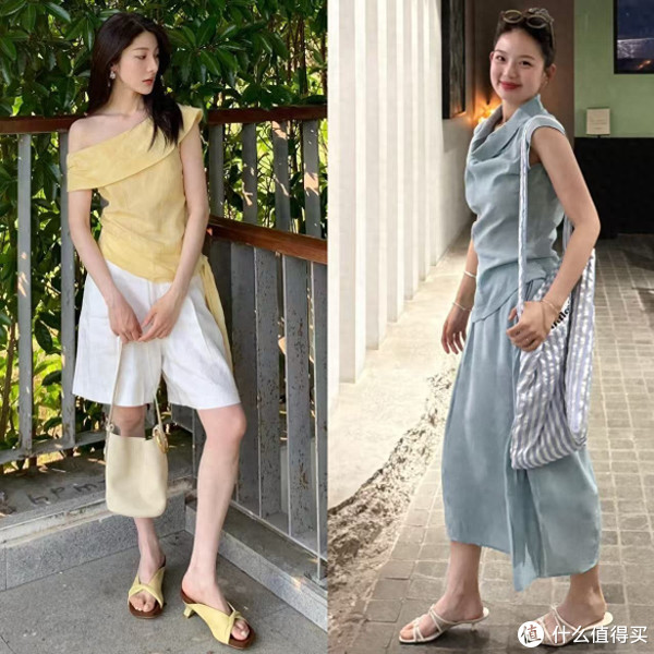 今夏火了一双鞋,叫方头凉鞋,高级又洋气,搭配裤子、裙子都好看